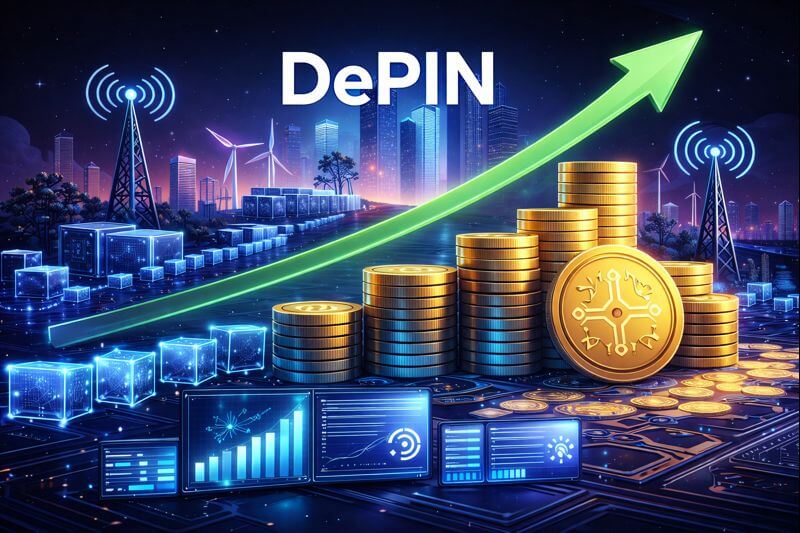 Doanh thu các dự án DePIN tăng trưởng bền bỉ dù giá token lao dốc缩略图 Doanh thu các dự án DePIN tăng trưởng bền bỉ dù giá token lao dốc
