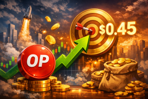 Giá OP nhắm mục tiêu  0,45 đô la sau khi tăng hơn 9%