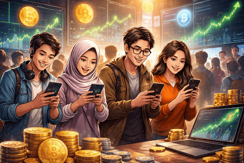 Indonesia có 20 triệu nhà đầu tư crypto, giao dịch giảm nhưng lực cầu vẫn mạnh缩略图 Indonesia có 20 triệu nhà đầu tư crypto, giao dịch giảm nhưng lực cầu vẫn mạnh