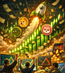 Khối lượng giao dịch Memecoin tăng đột biến trong thời gian ngắn khi các trader chốt lời