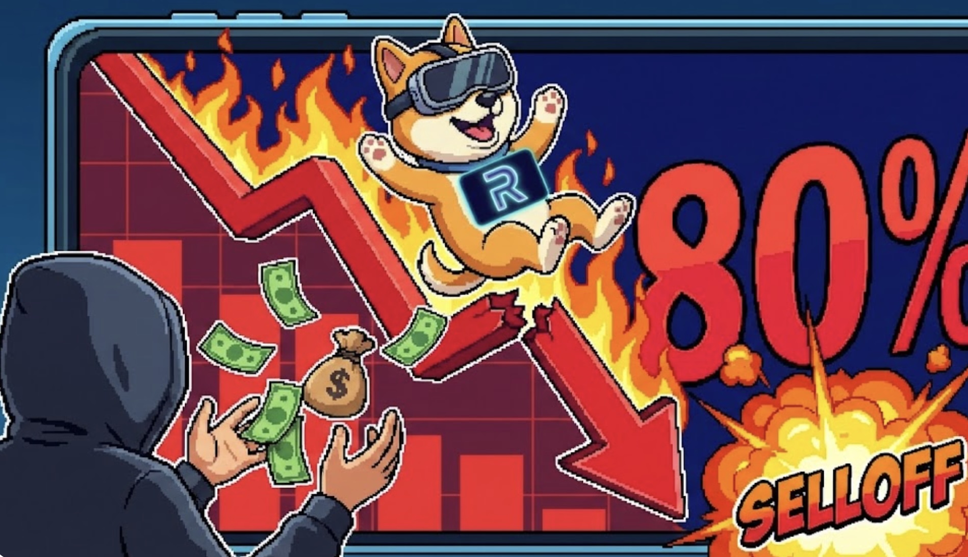 AI meme coin RALPH lao dốc 80% sau khi nhà phát triển bán tháo 300.000 USD