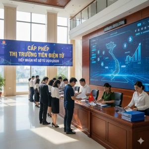 Việt Nam tiếp nhận hồ sơ cấp phép thị trường tiền điện tử từ ngày 20/1