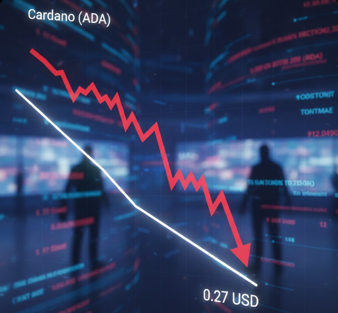 Áp lực bán gia tăng, Cardano (ADA) đối mặt nguy cơ lùi về mốc 0,27 USD缩略图 Áp lực bán gia tăng, Cardano (ADA) đối mặt nguy cơ lùi về mốc 0,27 USD