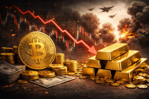 Vì sao Bitcoin đang thất bại trong vai trò “nơi trú ẩn an toàn” so với vàng?