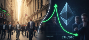 Phố Wall khởi sắc, Ethereum chùn bước nhưng ETH/BTC hé lộ câu chuyện khác