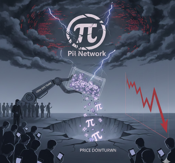 Pi Network đối mặt áp lực giảm giá khi đội ngũ phát triển cốt lõi xả 27 triệu token