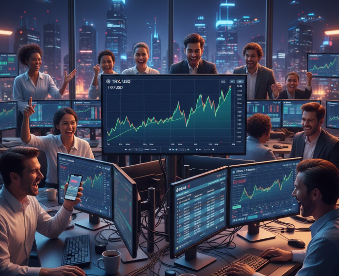 TRX hướng tới mức cao hơn sau khi bứt phá mô hình nêm, Deribit mở quyền chọn