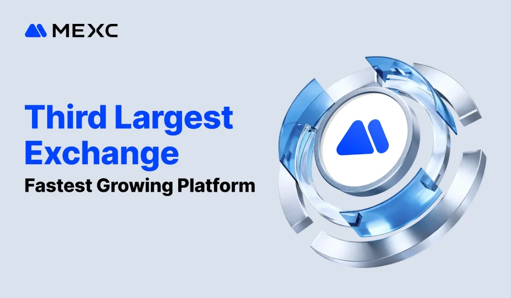 MEXC vươn lên top 3 sàn giao dịch tiền mã hoá toàn cầu, khối lượng giao dịch tăng gấp đôi trong năm 2025缩略图 logo-footer