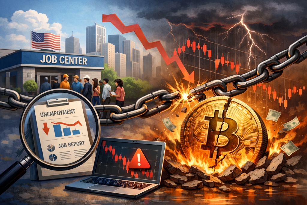 Bitcoin ngày càng gắn chặt với chu kỳ kinh tế vĩ mô sau điều chỉnh dữ liệu việc làm Mỹ缩略图 Vì sao dữ liệu việc làm của Mỹ lại đưa ra những lo ngại về Bitcoin?