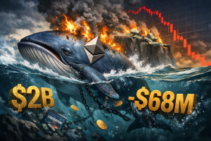 Cá voi ETH Trend Research lỗ 686 triệu USD khi cháy vị thế đòn bẩy 2 tỷ USD