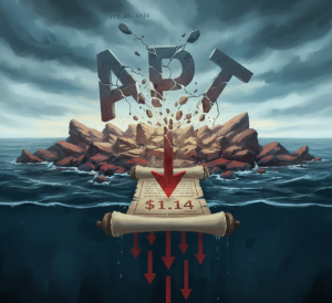 APT lập đáy lịch sử $1,14: Xu hướng giảm chưa có dấu hiệu kết thúc