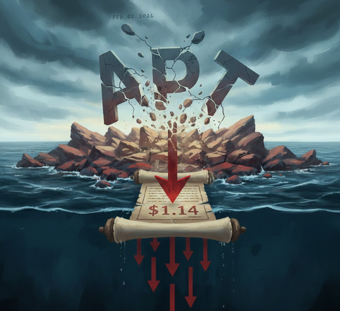 APT lập đáy lịch sử $1,14: Xu hướng giảm chưa có dấu hiệu kết thúc