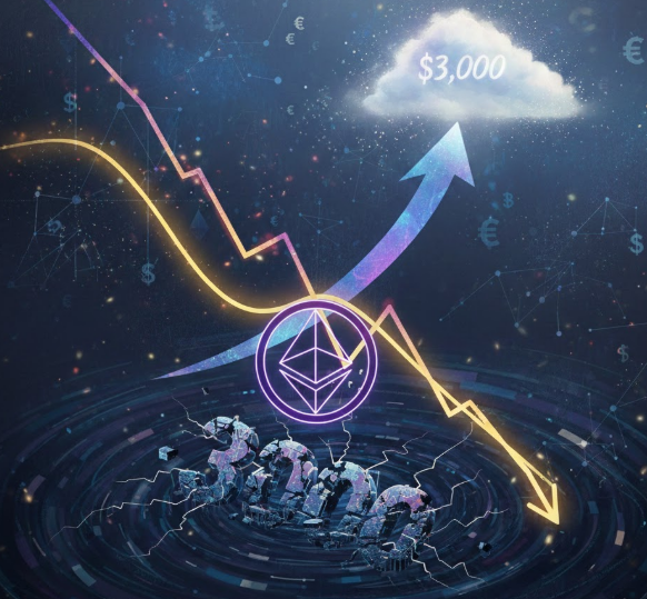 Giá Ethereum giảm mạnh xuống dưới giá trị thực, liệu có thể quay trở lại mức $3.000?
