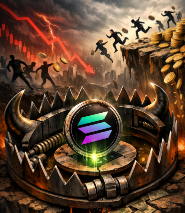 Giá Solana đối mặt với bẫy tăng giá khi 50% holder thoái vốn