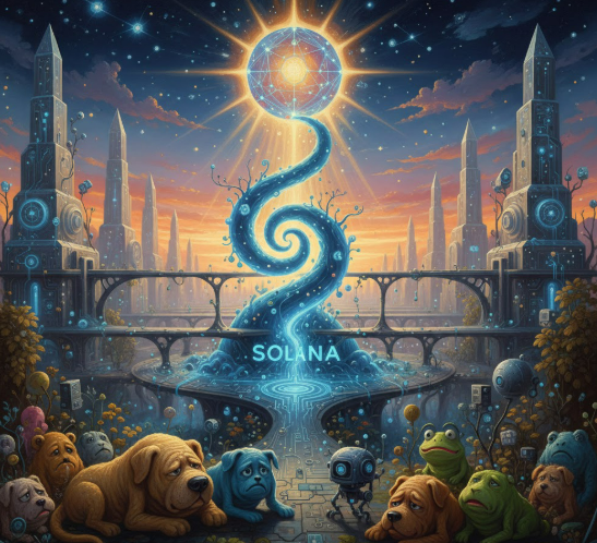 Solana và cuộc cách mạng blockchain: Khi AI thay đổi cuộc chơi và memecoin lùi bước