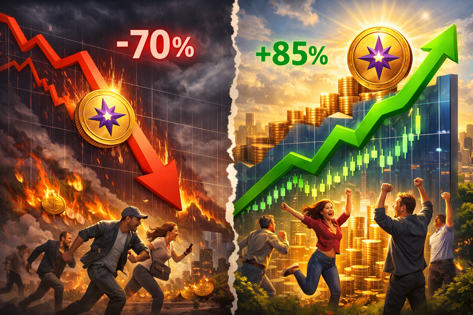 Giá ASTER giảm 70% khi người dùng rời bỏ — Đây là lý do tại sao cho thấy khả năng phục hồi 85%