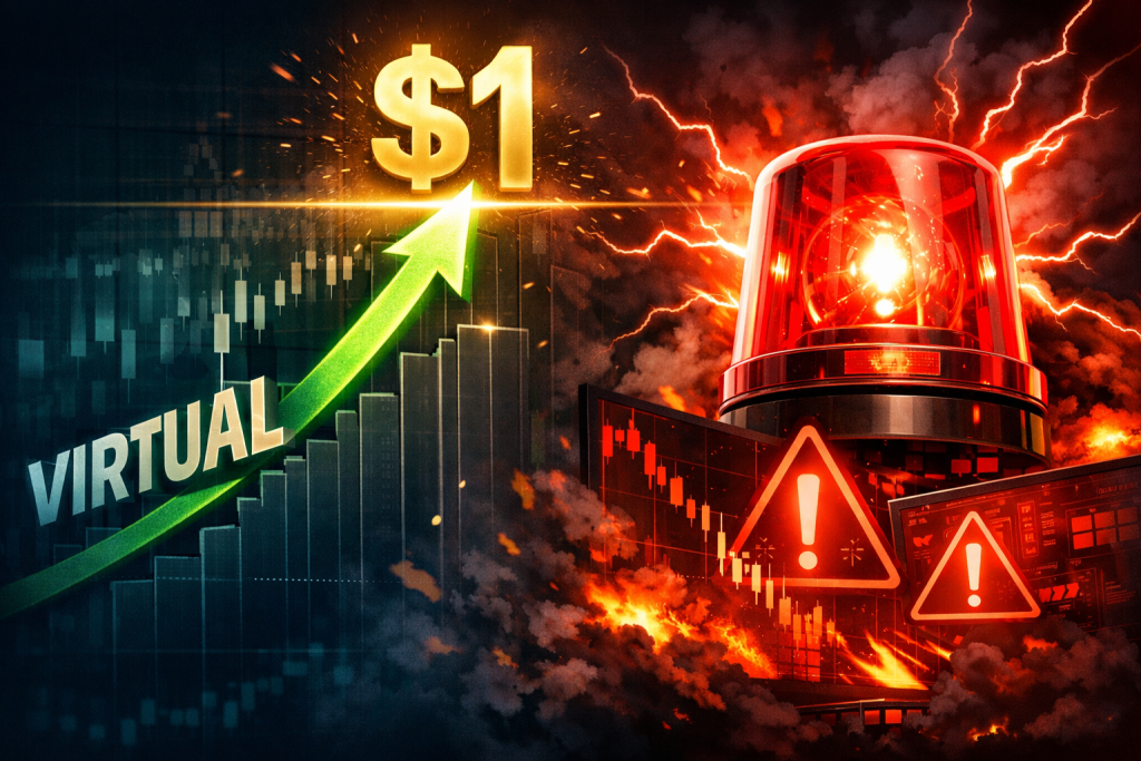 VIRTUAL hướng tới mốc $1 – Tuy nhiên, tín hiệu này lại gióng lên hồi chuông cảnh báo