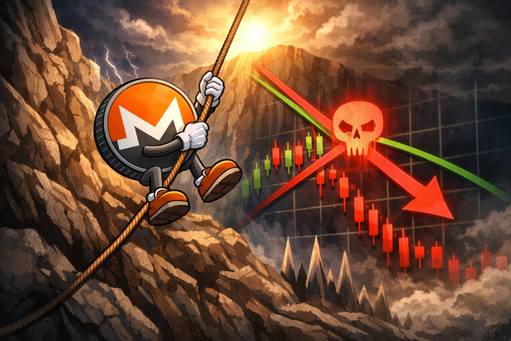 Monero (XMR) nỗ lực phục hồi sau một tháng nhưng vẫn đối mặt nguy cơ “death cross”缩略图 Monero (XMR) nỗ lực phục hồi sau một tháng nhưng vẫn đối mặt nguy cơ “death cross”