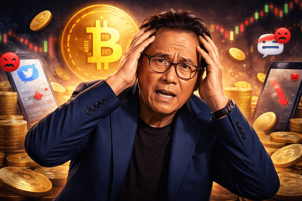 Robert Kiyosaki đối mặt chỉ trích vì các tuyên bố mâu thuẫn về việc mua Bitcoin