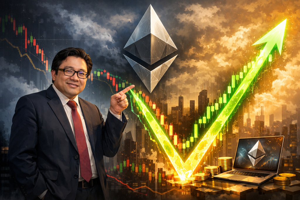 Tom Lee cho biết ETH đang chuẩn bị cho một đợt phục hồi hình chữ V khác