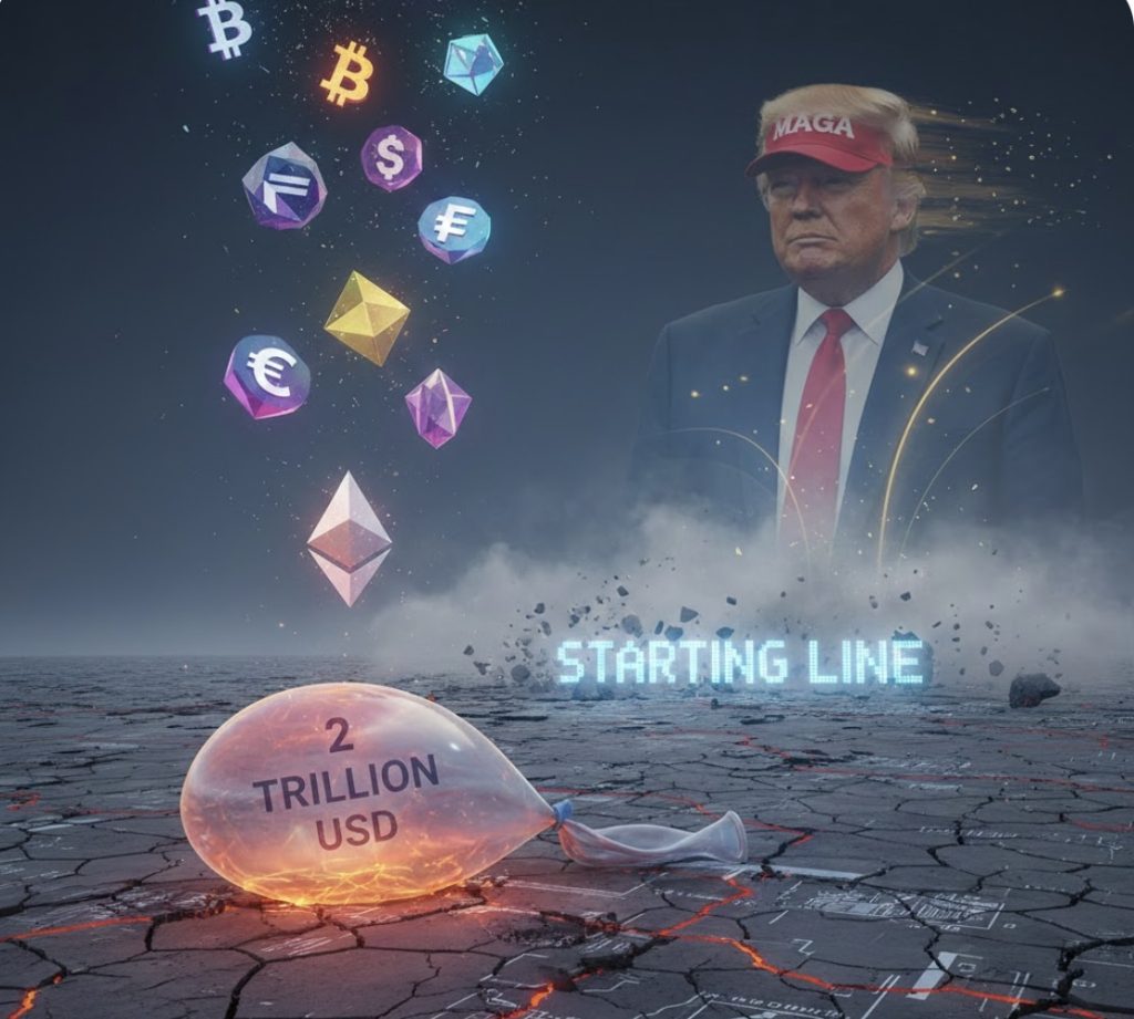 Kỷ nguyên crypto “hoàng kim” của Trump bốc hơi 2 nghìn tỷ USD lợi nhuận