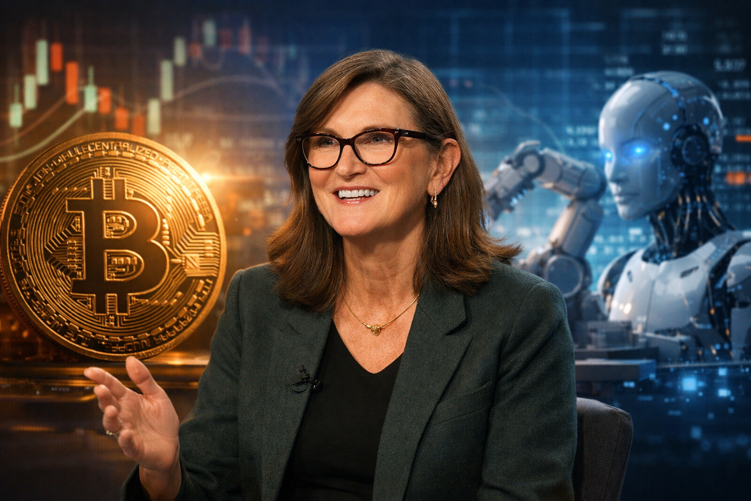 Cathie Wood: Bitcoin hưởng lợi từ “hỗn loạn giảm phát” do AI và đổi mới công nghệ