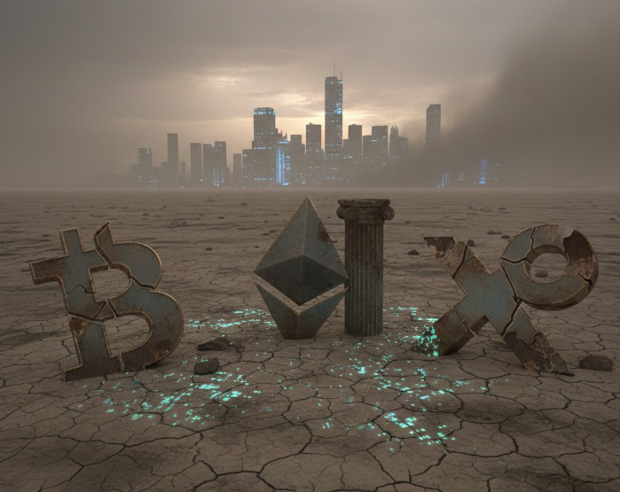 Dự đoán giá TOP 3 tiền điện tử: BTC, ETH và XRP vẫn suy yếu, chưa cho thấy động lực phục hồi