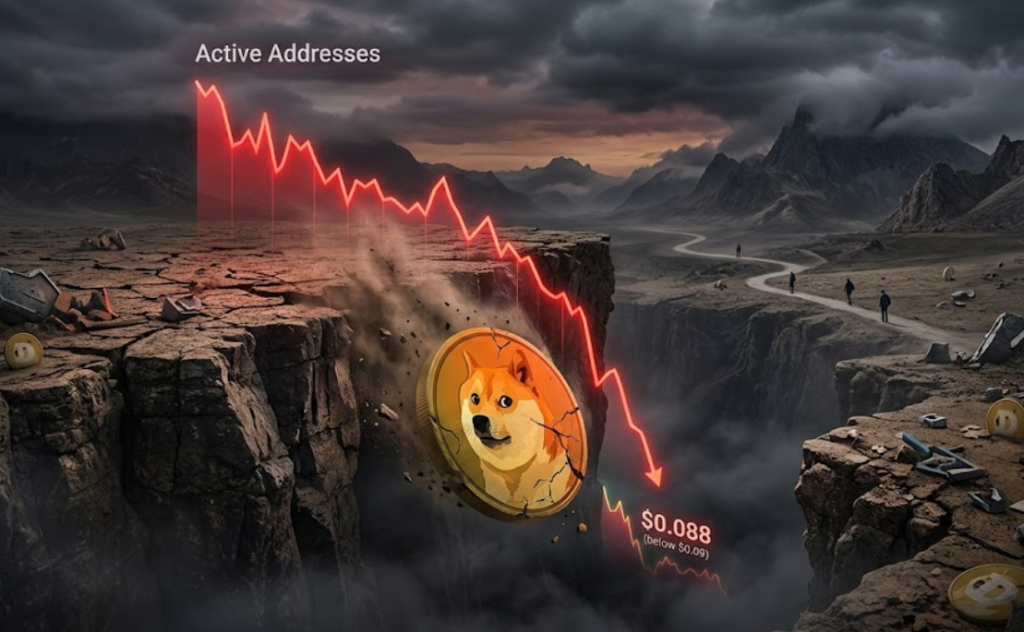 Địa chỉ hoạt động của Dogecoin lao dốc 78%: Giá có tiếp tục mắc kẹt dưới mốc 0,09 USD?缩略图 Địa chỉ hoạt động của Dogecoin lao dốc 78%: Giá có tiếp tục mắc kẹt dưới mốc 0,09 USD?