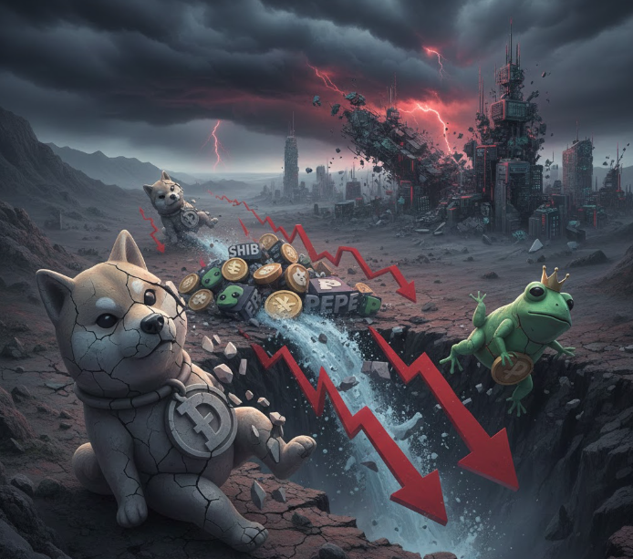 Memecoin: Dogecoin, Shiba Inu và Pepe tiếp tục lao dốc dưới áp lực bán gia tăng缩略图 Memecoin: Dogecoin, Shiba Inu và Pepe tiếp tục lao dốc dưới áp lực bán gia tăng