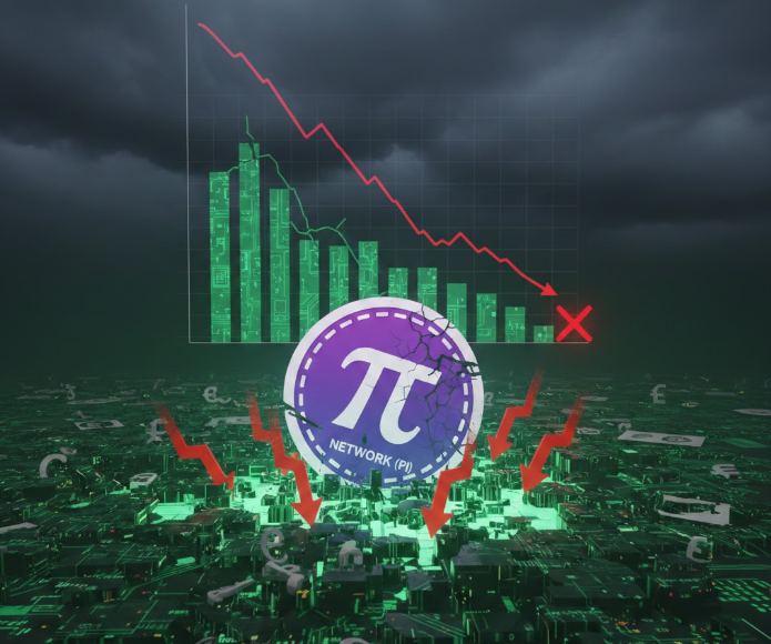 Áp lực bán gia tăng, Pi Network đứng trước nguy cơ rơi về đáy lịch sử