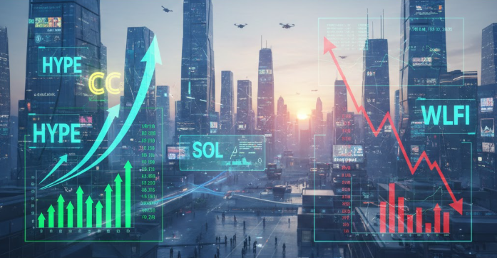 Toàn cảnh tiền điện tử tuần qua: HYPE, CC, SOL, WLFI dẫn dắt nhịp tăng giảm缩略图 Toàn cảnh tiền điện tử tuần qua: HYPE, CC, SOL, WLFI dẫn dắt nhịp tăng giảm