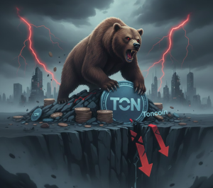 Phe gấu áp đảo, Toncoin (TON) đối mặt nguy cơ lao dốc về vùng giá thấp hơn