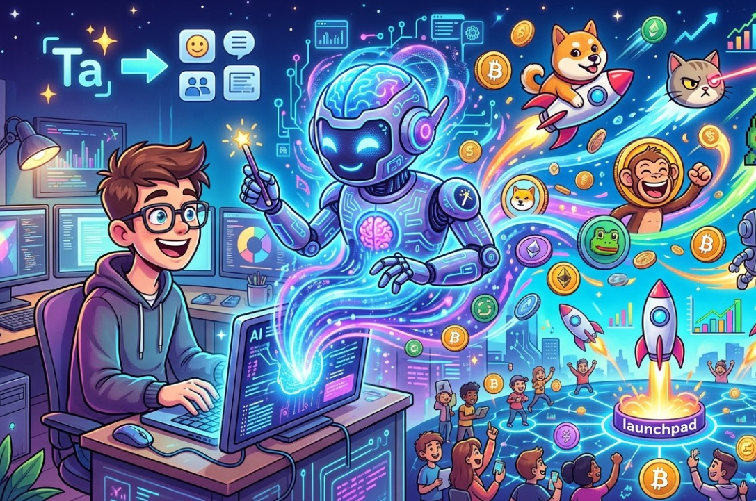 AI Agents mới cho phép người dùng tạo ra các memecoin chỉ từ một yêu cầu duy nhất