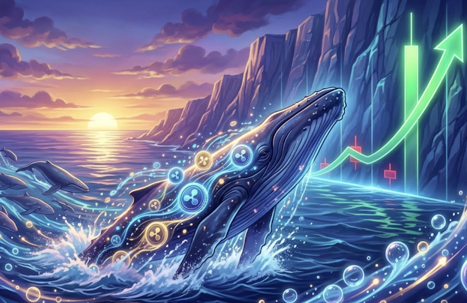 Tỷ lệ rủi ro/lợi nhuận của XRP được cải thiện khi lượng vốn từ cá voi tăng lên: Liệu giá có tăng theo?