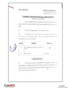 Tòa án Ấn Độ tuyên bố "không có bằng chứng" chống lại những người sáng lập CoinDCX trong vụ lừa đảo mạo danh