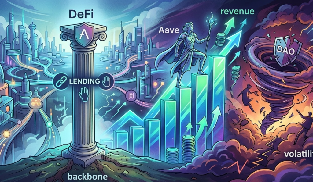 Doanh thu của Aave tăng vọt bất chấp biến động DAO – Liệu cho vay có phải là xương sống của DeFi hiện nay?缩略图 Doanh thu của Aave tăng vọt bất chấp biến động DAO – Liệu cho vay có phải là xương sống của DeFi hiện nay?