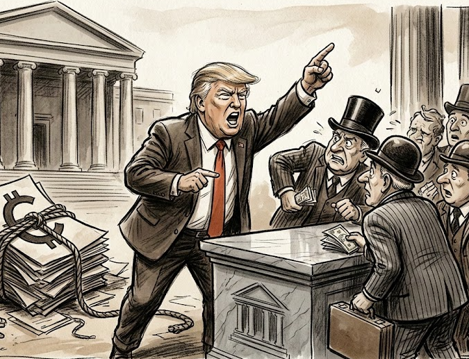 Donald Trump chỉ trích các ngân hàng làm trì trệ đạo luật tiền điện tử