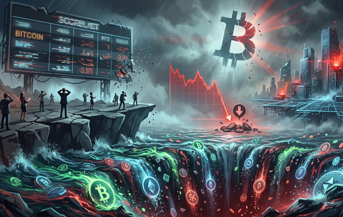 Gần 400 triệu đô la tiền điện tử bị thanh lý sau khi giá Bitcoin giảm xuống còn 68.000 đô la