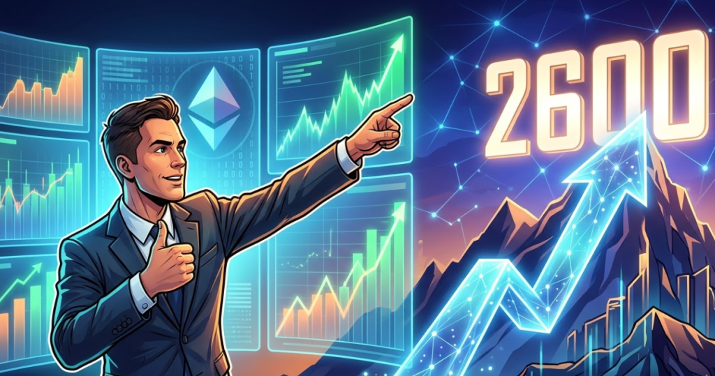 Nhà phân tích đưa ra tín hiệu “Mua” mạnh mẽ: Liệu giá Ethereum có sớm tăng lên 2.600 USD?