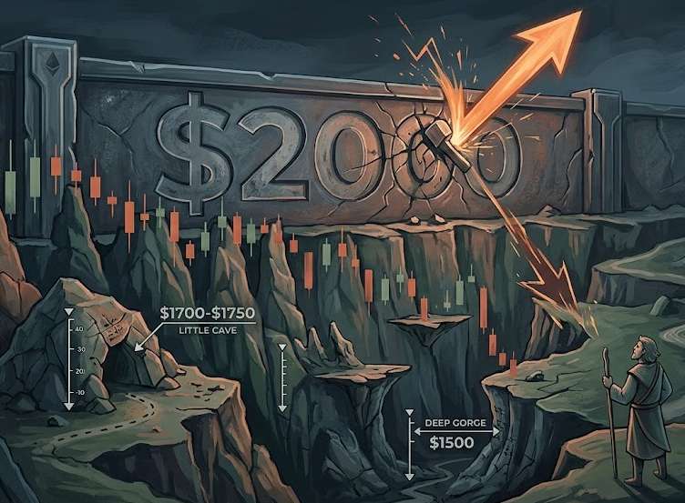 Giá ETH lại bị từ chối ở mốc 2.000 đô la: Liệu có thể giảm xuống mức nào trong tháng 3?缩略图 Giá ETH lại bị từ chối ở mốc 2.000 đô la: Liệu có thể giảm xuống mức nào trong tháng 3?