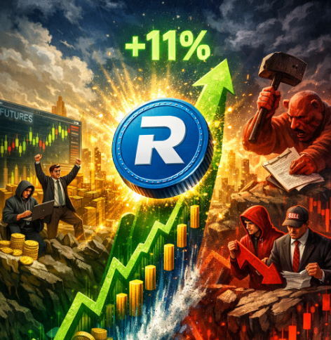 RIVER tăng vọt 11% khi dòng vốn đầu tư vào thị trường hợp đồng tương lai tăng mạnh, nhưng phe bán vẫn còn hiện diện