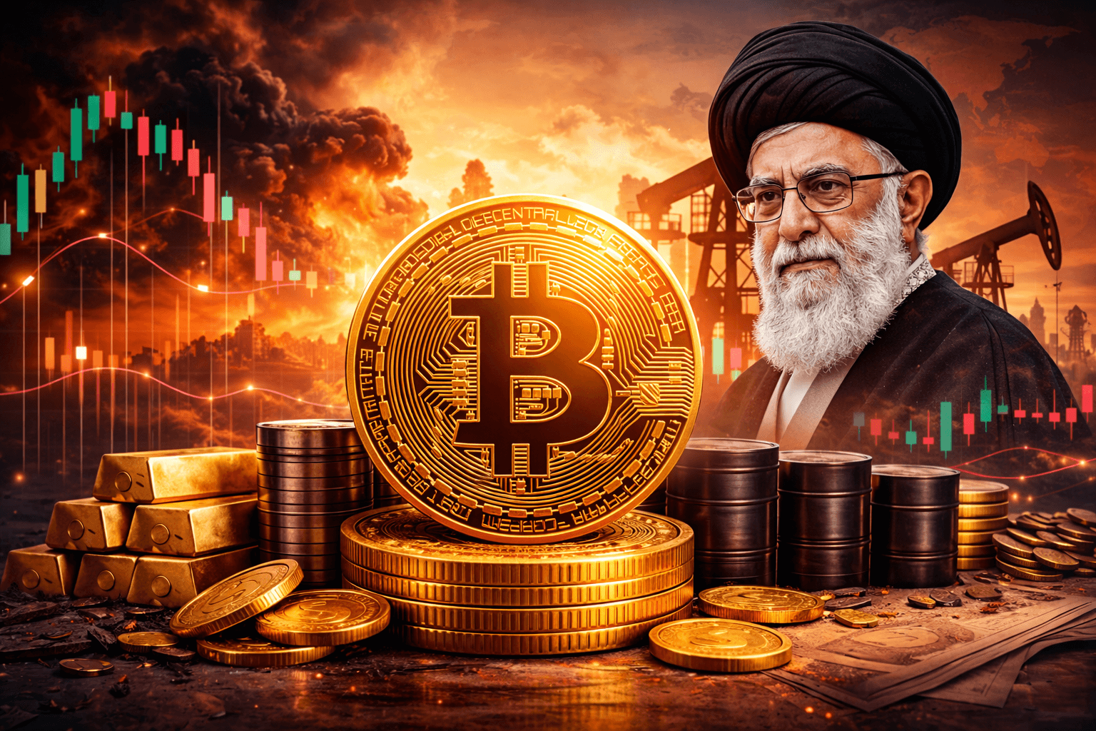 Chiến tranh Iran tác động thế nào đến giá Bitcoin?