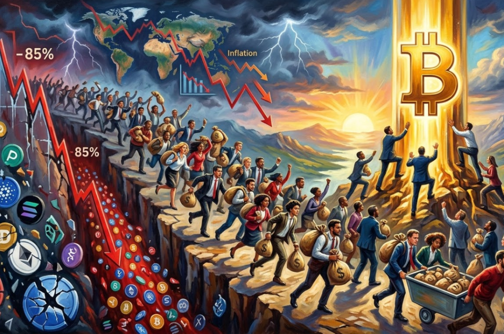 Khối lượng giao dịch Altcoin giảm 85% khi các nhà đầu tư đổ xô sang Bitcoin trong bối cảnh bất ổn kinh tế vĩ mô缩略图 Khối lượng giao dịch Altcoin giảm 85% khi các nhà đầu tư đổ xô sang Bitcoin trong bối cảnh bất ổn kinh tế vĩ mô