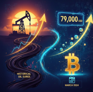 Liệu Bitcoin có noi theo đà tăng lịch sử của dầu và đạt 79.000 đô la trước khi kết thúc tháng 3?