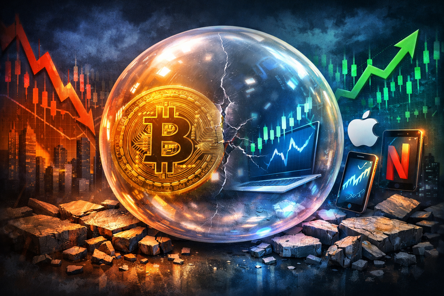 NYDIG: Mối tương quan giữa Bitcoin và cổ phiếu công nghệ bị thổi phồng quá mức