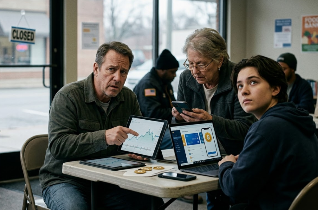 Người Mỹ đang chuyển sang sử dụng tiền điện tử vì khó khăn tài chính