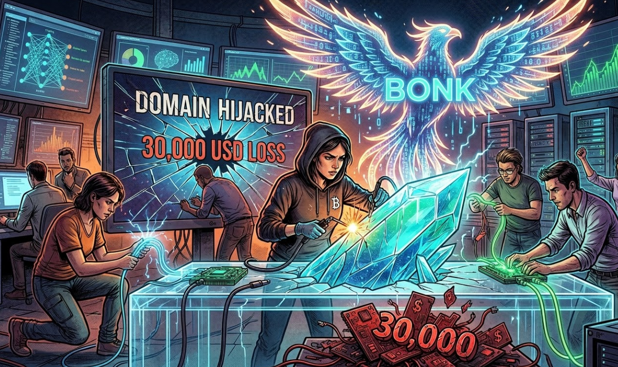 BONK.fun khởi động lại sau khi bị chiếm đoạt tên miền, xác nhận thiệt hại 30.000 đô la
