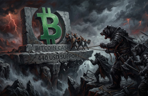 Bitcoin Cash giữ vững mức hỗ trợ 440 đô la nhưng phe bán vẫn chiếm ưu thế