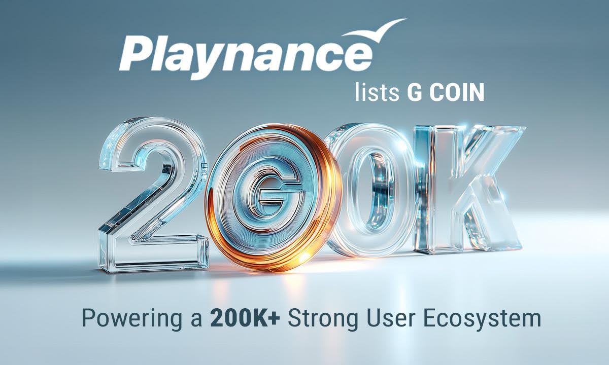 Playnance công bố ra mắt G Coin trước sự kiện tạo token ngày 18/3