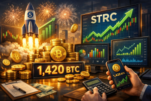 Strategy ghi nhận ngày phát hành STRC lớn nhất với ước tính 1.420 BTC được mua